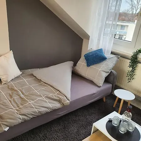 Modernes Und Ruhiges Appartement Mit Loggia Marl Exterior foto